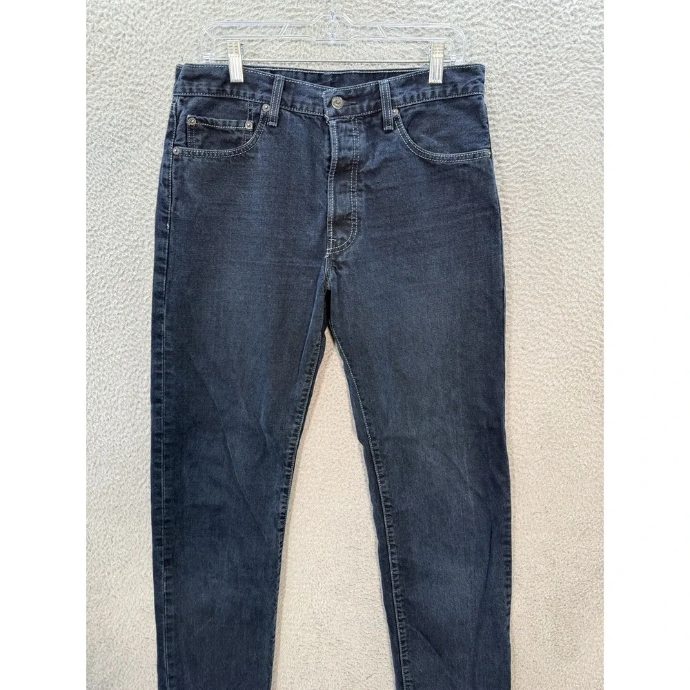 Vintage Levis 501 XX Jeans Mens 33x34 Blue Button Fly Workwear Grunge Skater Y2K